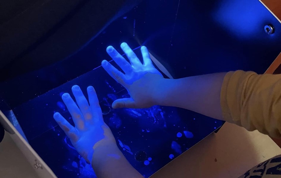 Mytí rukou u Hvězdiček - zvětšit obrázek