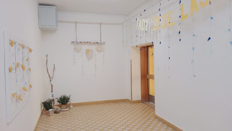 Tady žije láska - nový relaxační koutek