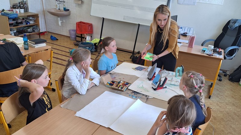 Keramický kroužek navštívil ZUŠ Fulnek