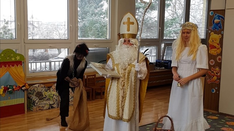 Návštěva z nebíčka i peklíčka v mateřské škole