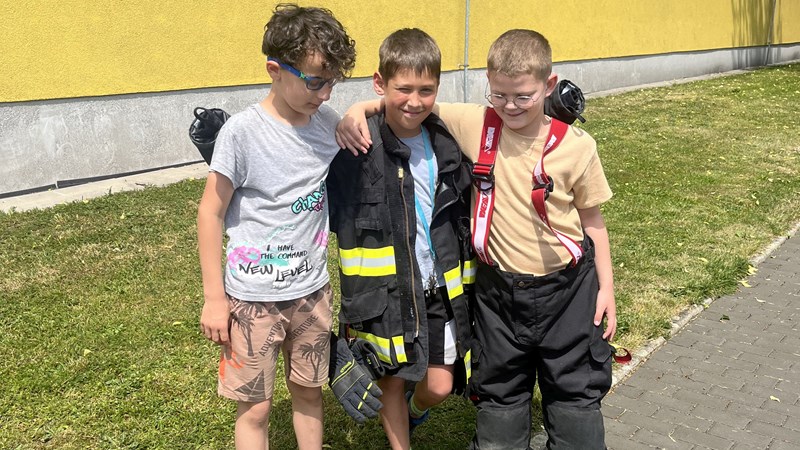ODPOLEDNE S JEDNOTKAMI IZS - akce, adrenalin i skutečné zásahy
