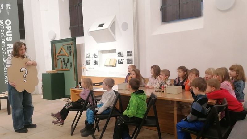 Hvězdičky na výletě ve fulneckém muzeu