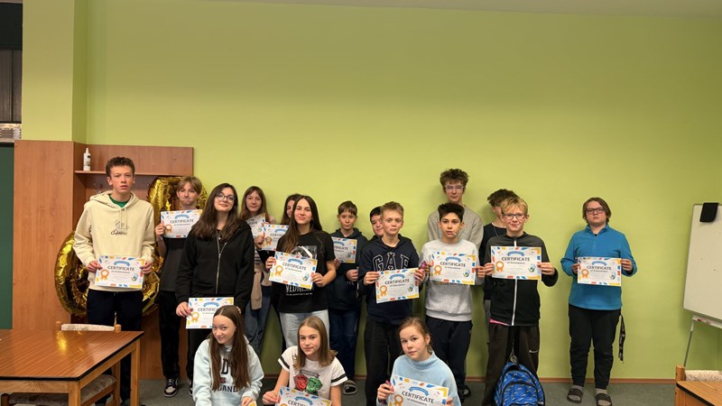 Školní kolo Olympiády v konverzační soutěži z anglického jazyka