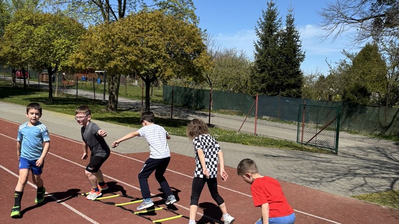 Čtvrteční jarní trénink s Běhej, skákej, házej!