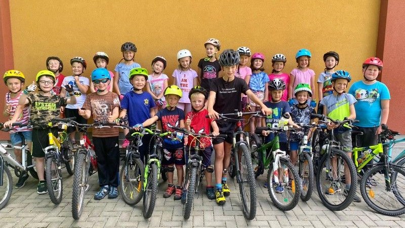 2. příměstský tábor - Křížem krážem na kole