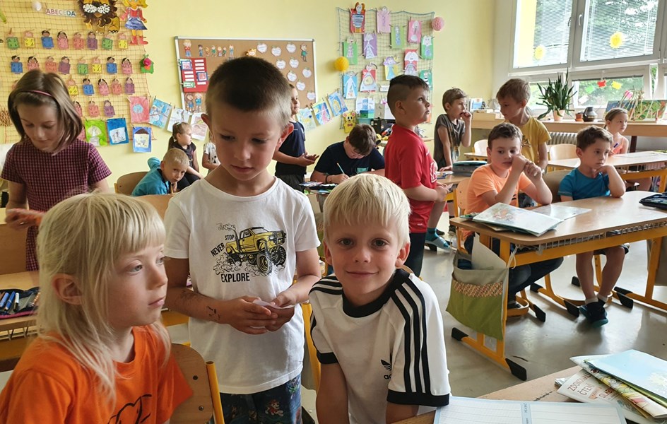 Předškoláci v ZŠ - zvětšit obrázek
