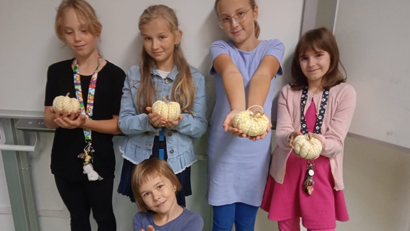 První výrobky v kroužku Šitíčko