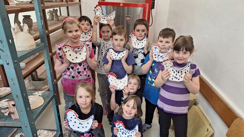 Keramika - kroužek školní družiny