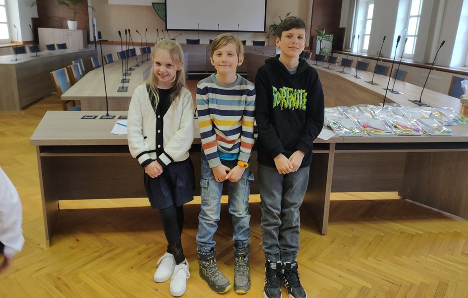 Vítězství v okrskovém kole recitační soutěže - zvětšit obrázek