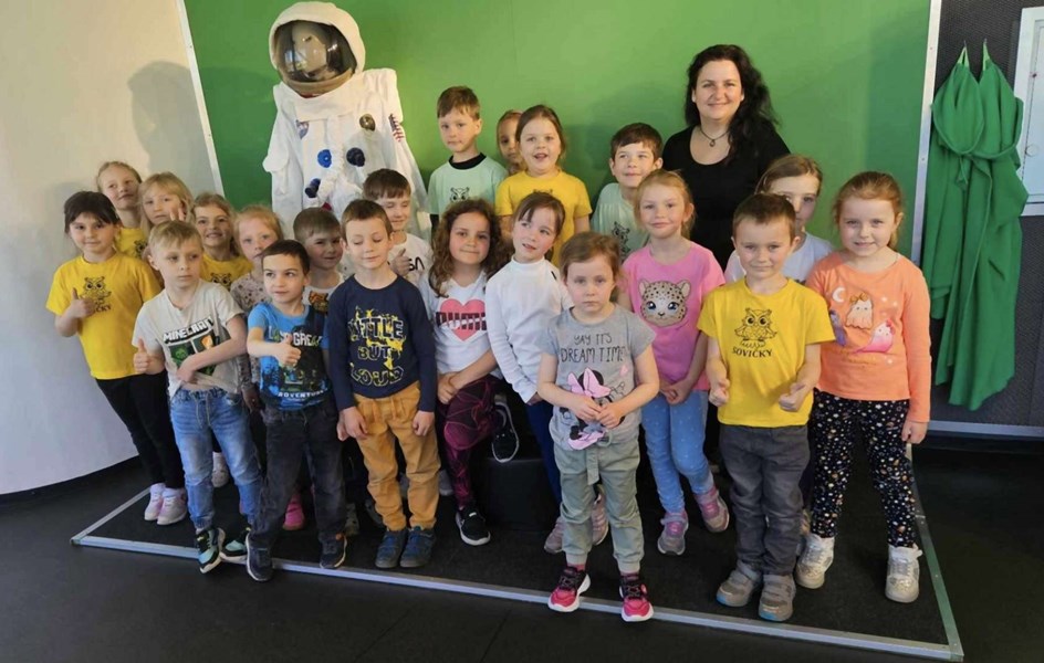 Sovičky objevovaly vesmír i přírodu v ostravském Planetáriu - zvětšit obrázek