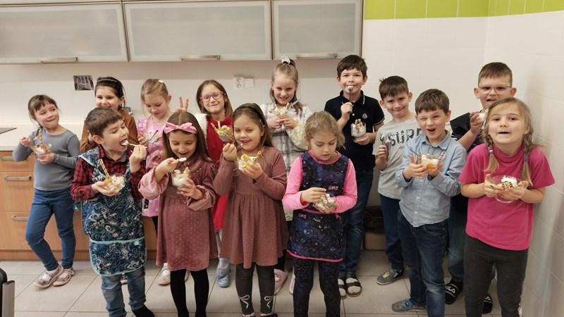 Sladké ukončení prvního pololetí v první třídě