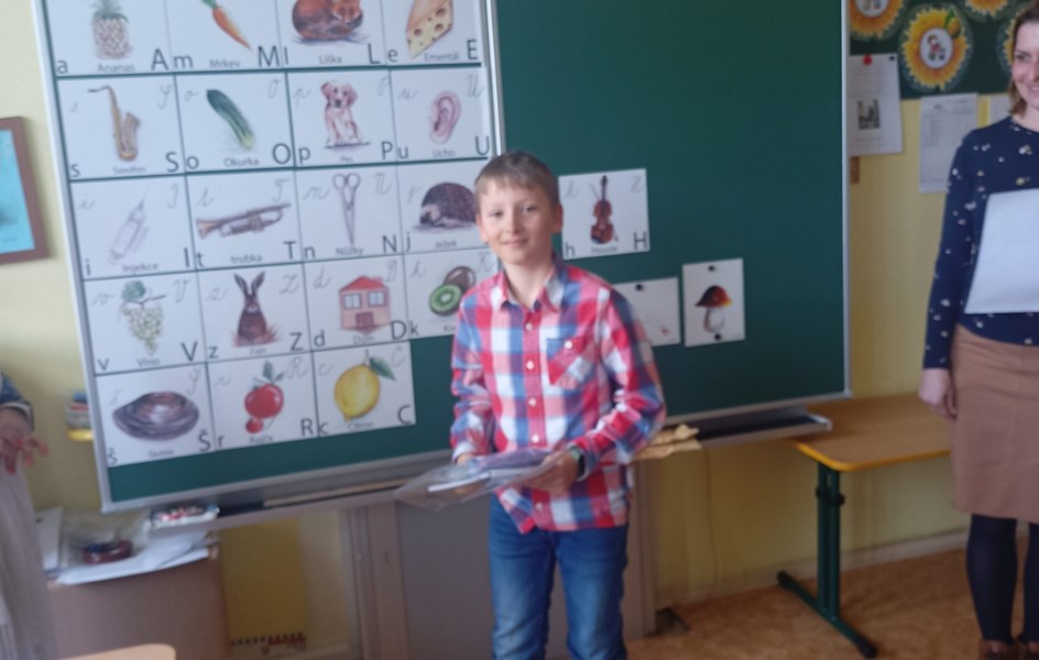Velký úspěch v okrskovém kole recitační soutěže - zvětšit obrázek