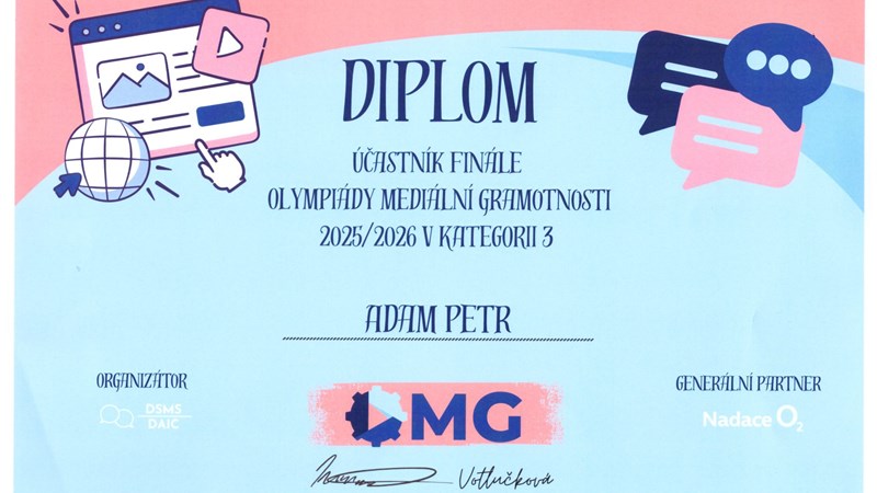 Finálové kolo Olympiády mediální gramotnosti