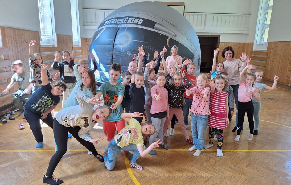 Sférické kino - zvětšit obrázek