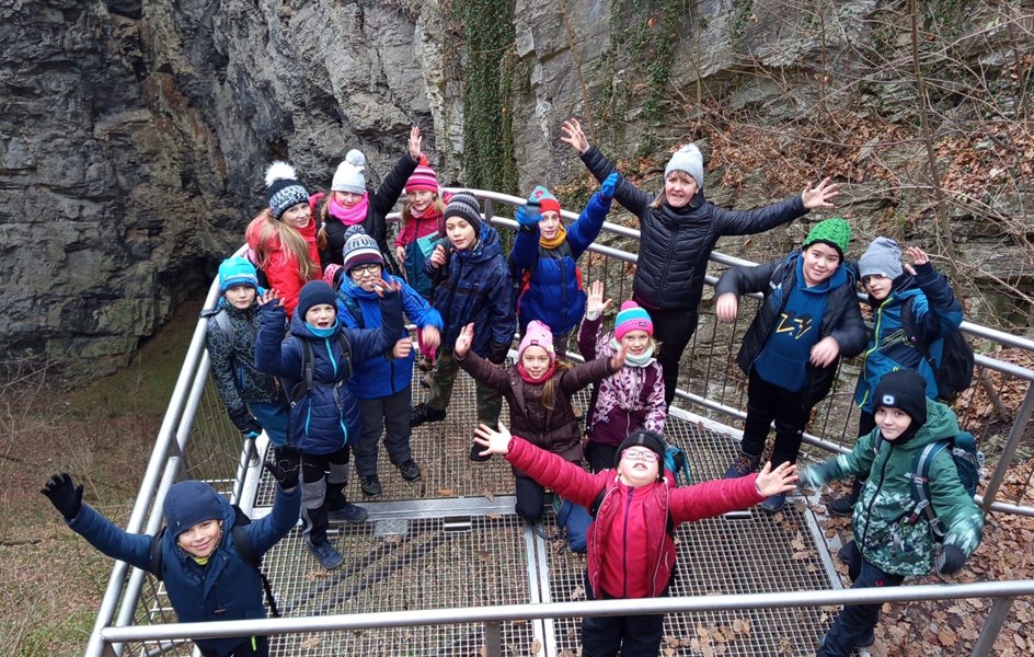 Turisti v akci - zvětšit obrázek
