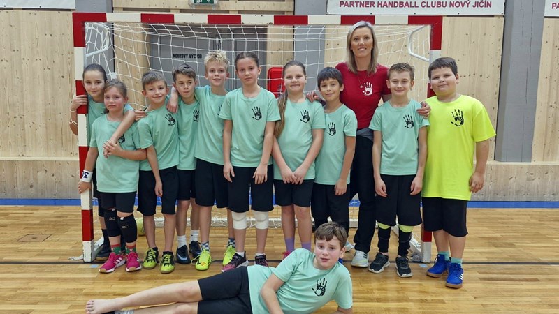 Turnaj miniházené - Laudonova novojičínská liga základních škol