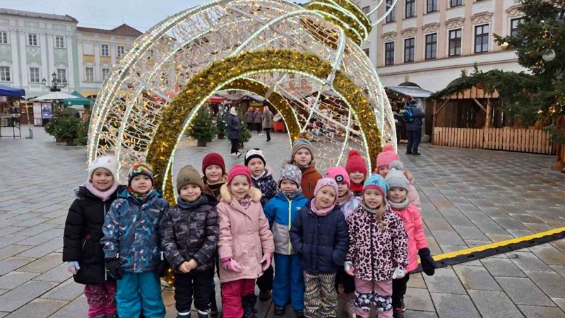 Předvánoční výlet třídy Broučků - „Vánoce ve městě“