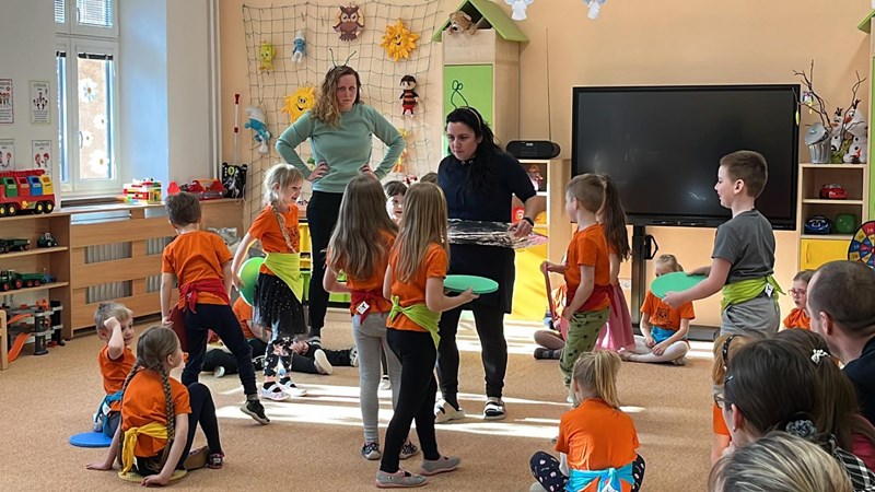 Ukázková hodina předškoláků pro rodiče
