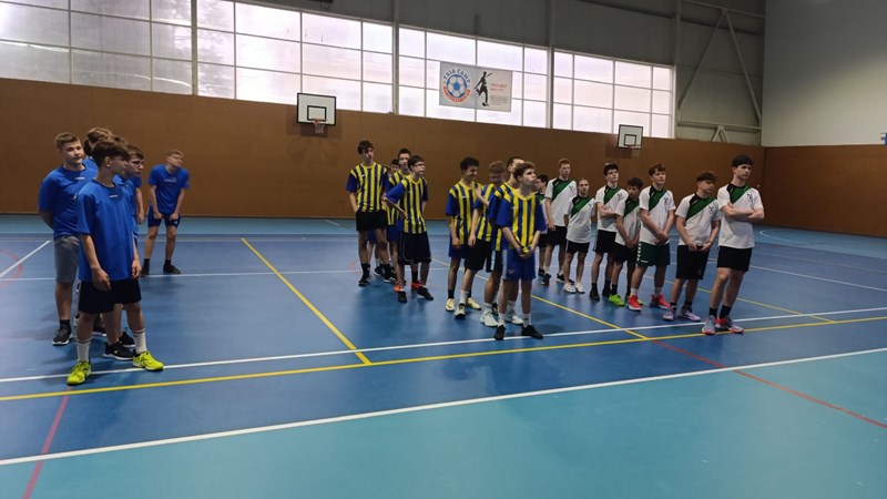První basketbalový turnaj našich žáků