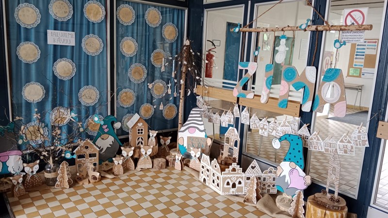 Zimní výstavka školní družiny