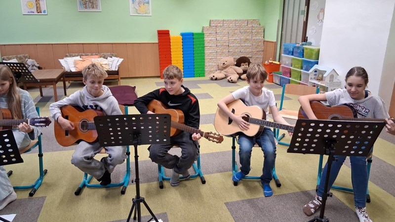 Hudba dokáže udělat radost všem kolem