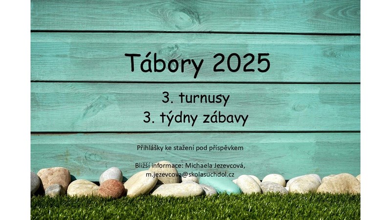 Tábory 2025