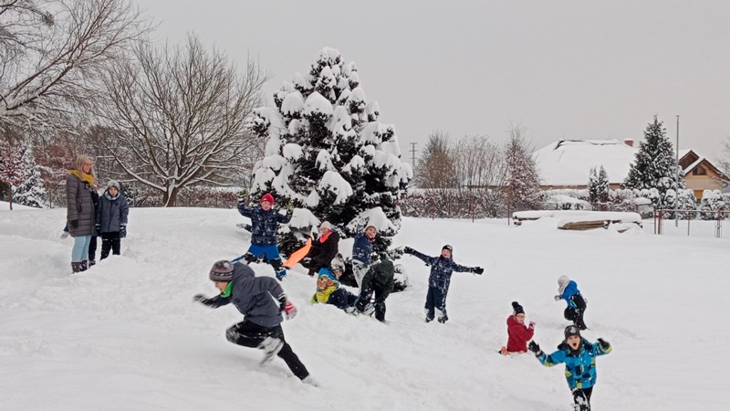 Zimní měsíce ve školní družině I. a II.