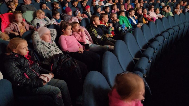 Filmové představení v kině