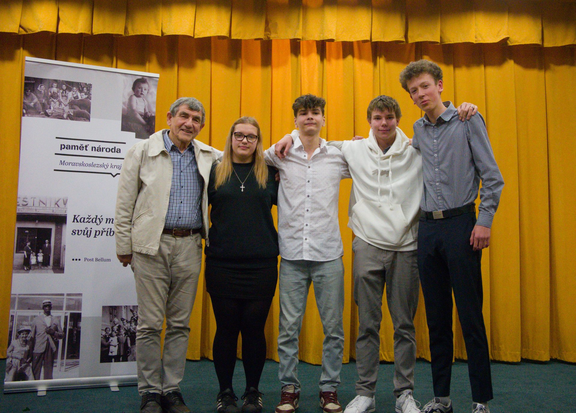 Slavnostní prezentace projektu žáků IX. třídy