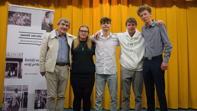 Slavnostní prezentace projektu žáků IX. třídy