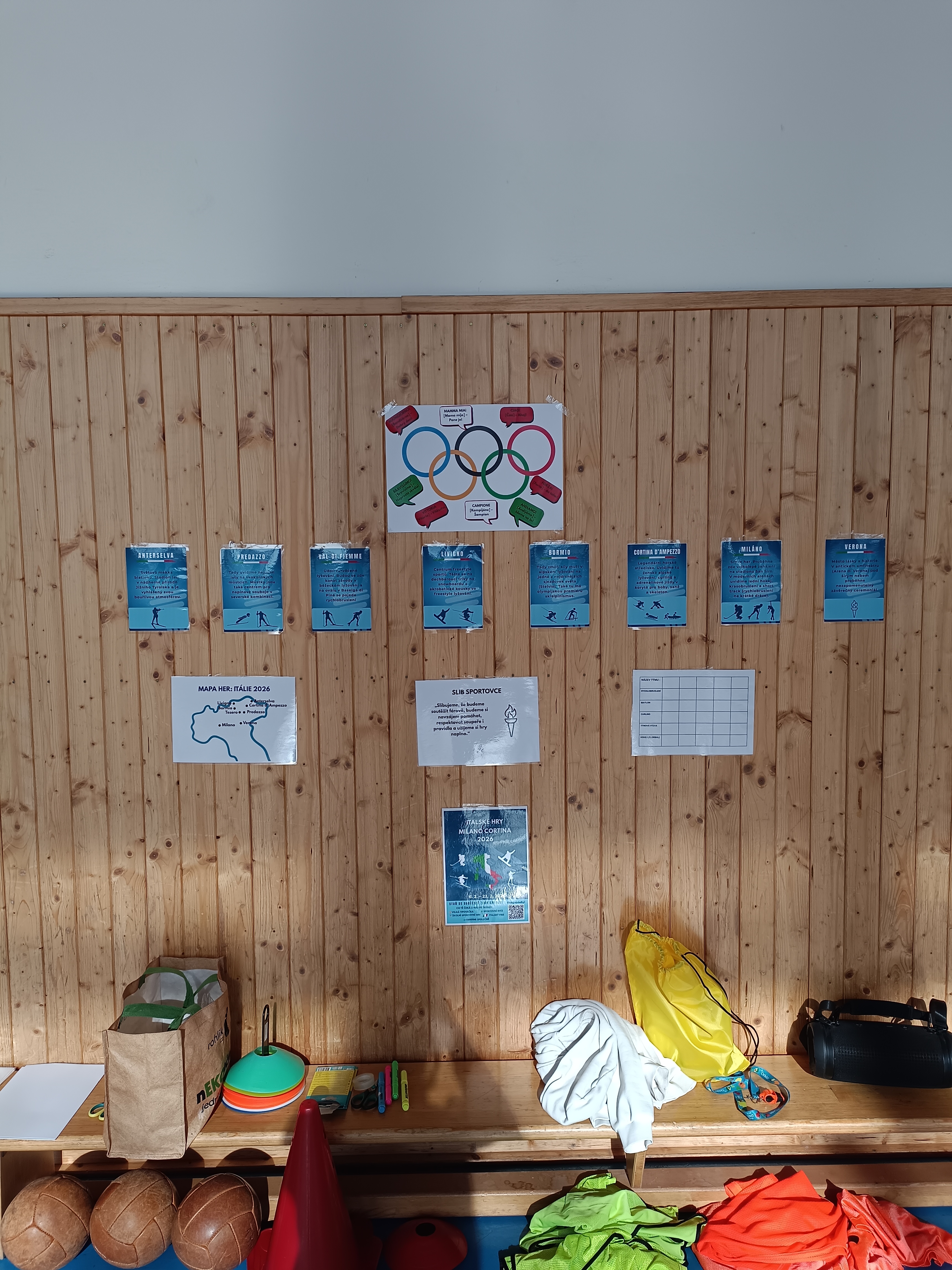 Sedmé třídy rozhořely olympijský oheň